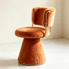 Creative 360-degree rotating chair, plush chair, alpaca stool, plush doll, magic card theme home soft seat, leisure seating furniture Specification image